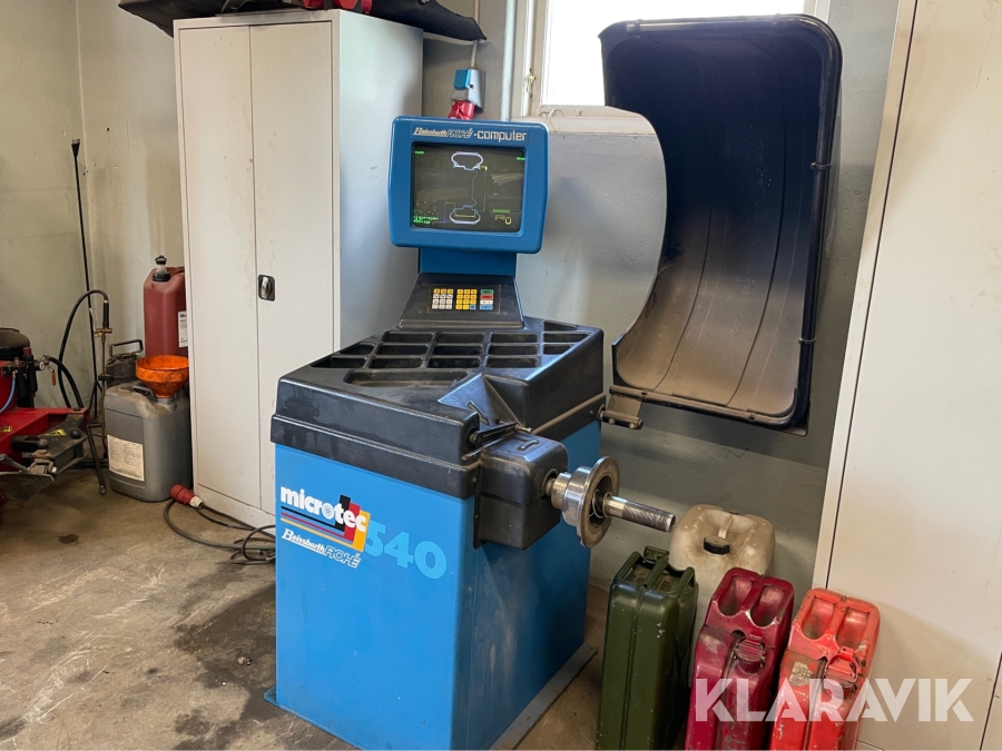 Däckmaskin Balanseringsmaskin Beissbarth 540