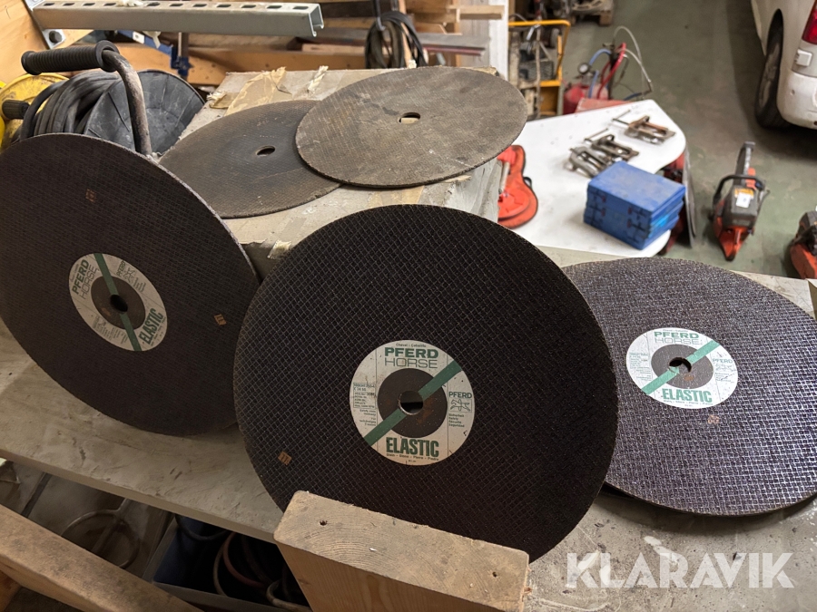 Parti med skivor för stenkap Pferd Horse 100 EHT 350.4