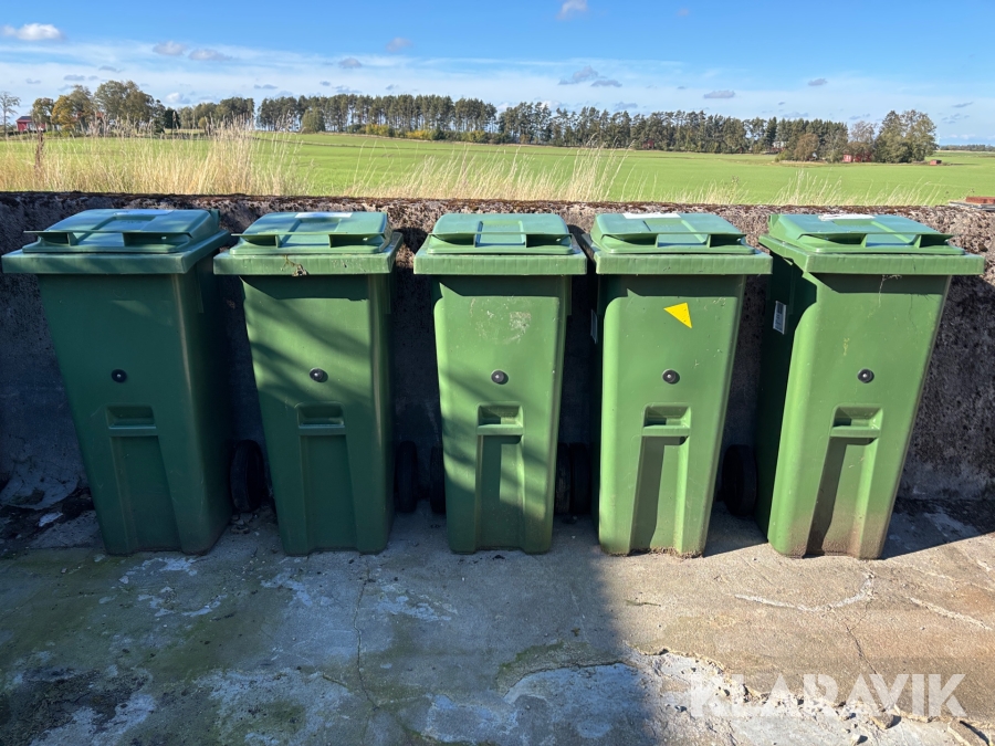 Sopkärl Pws 140Liter 5st