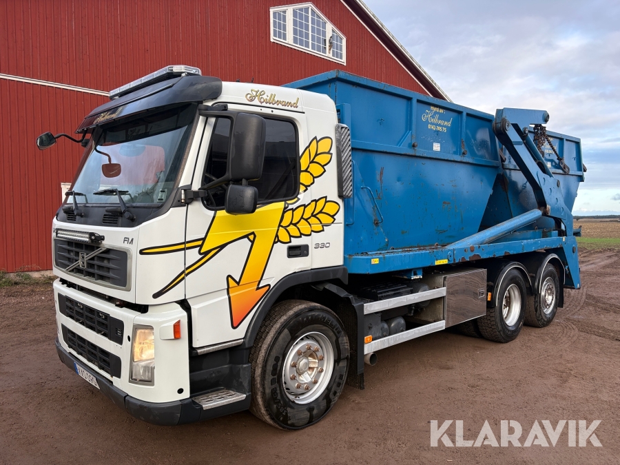 Liftdumperbil Volvo FM 330 2st liftdumpercontainer