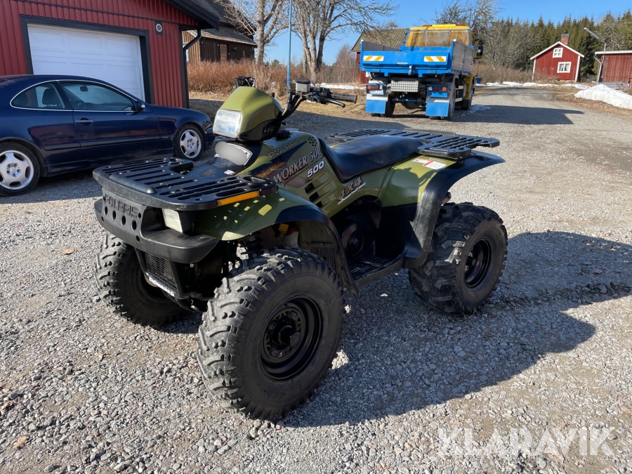 Fyrhjuling Polaris Worker 500 4x4