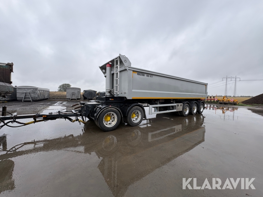 Aluminium Tippsläp Ferruz Alu 42T KOLSTAD