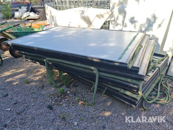 Isolerade byggpaneler/täckpaneler med aluminiumram