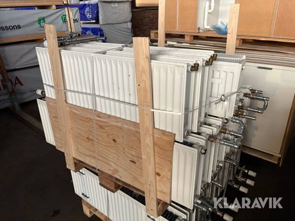 Radiatorer 15st totalt