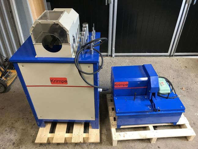 Hydraulisk slangpress, kap och skalare