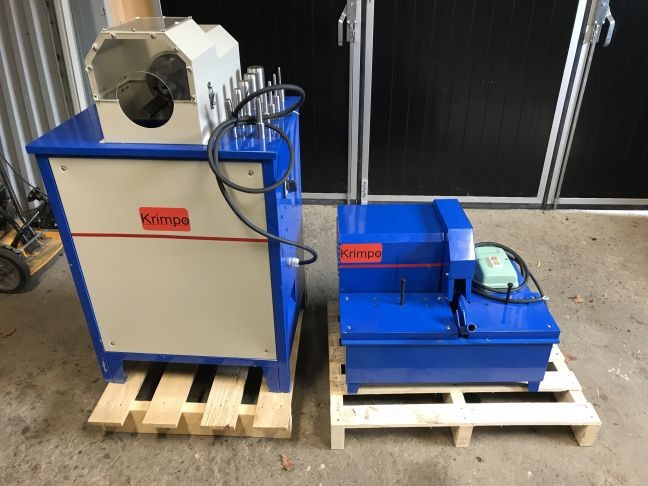 Hydraulisk slangpress, kap och skalare