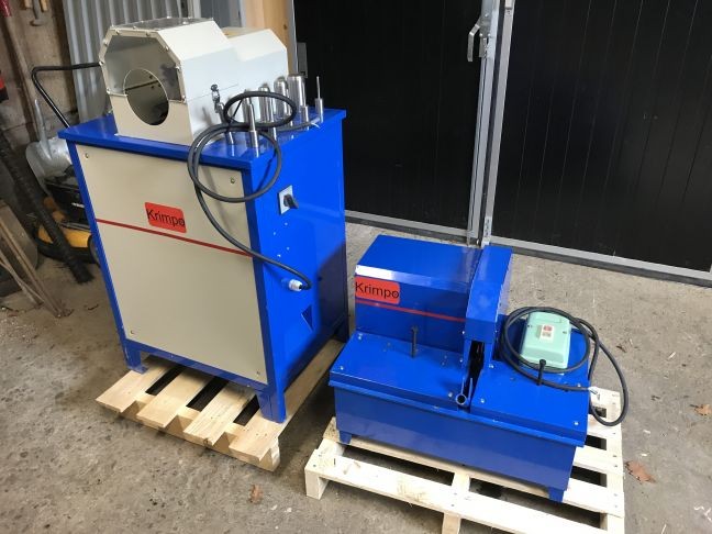 Hydraulisk slangpress, kap och skalare