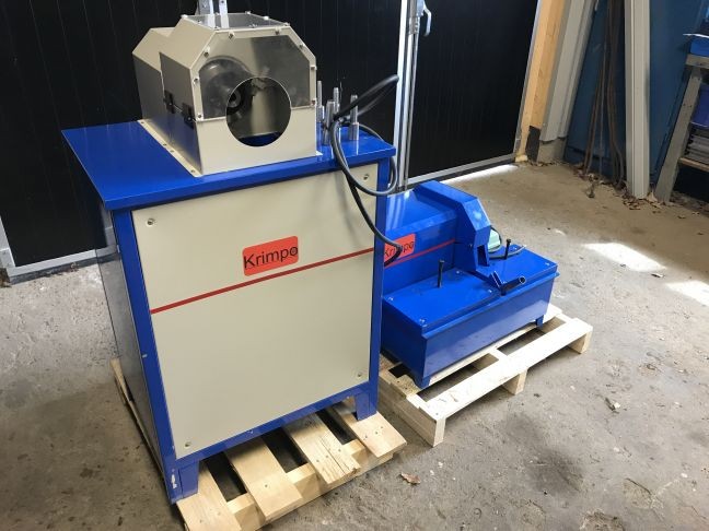 Hydraulisk slangpress, kap och skalare