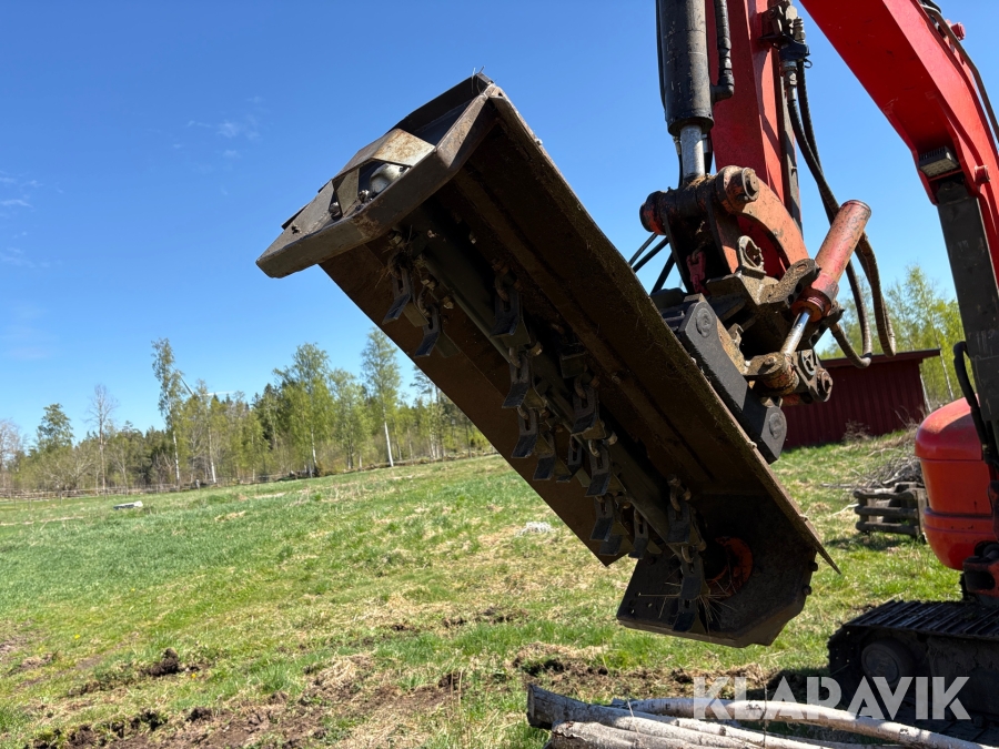 Slaghack med S40-fäste & reservdelar