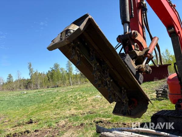 Slaghack med S40-fäste & reservdelar