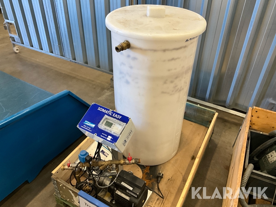 Tryckhållningspump Soma Therm med kärl, för värmepannor