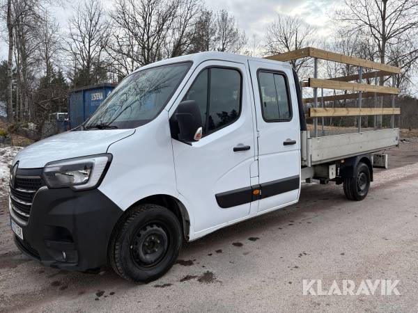 Flakbil / pickup Renault Master chassi cab