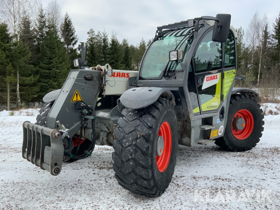 Teleskoplastare Claas Scorpion 7055