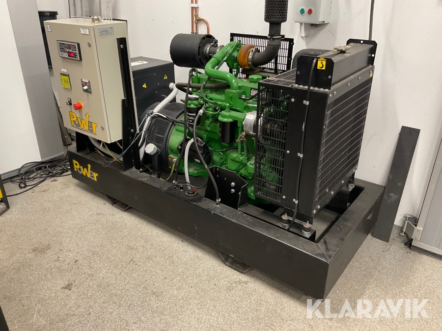 Dieseldrivet Elverk Pwr power