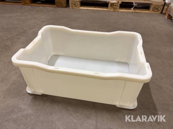 Stapelbara plastbackar 32st