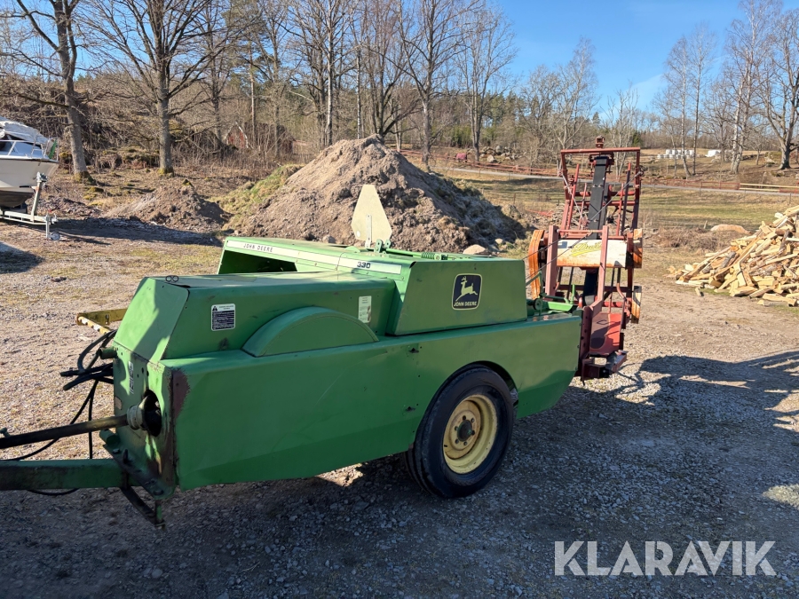 Hårdpress John Deere 330