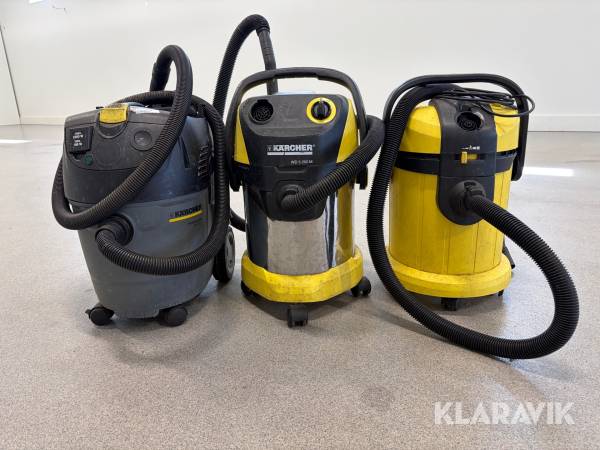 Byggdammsugare Kärscher 3 st