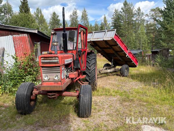 Traktor Volvo BM T 650 inkl tippsläp