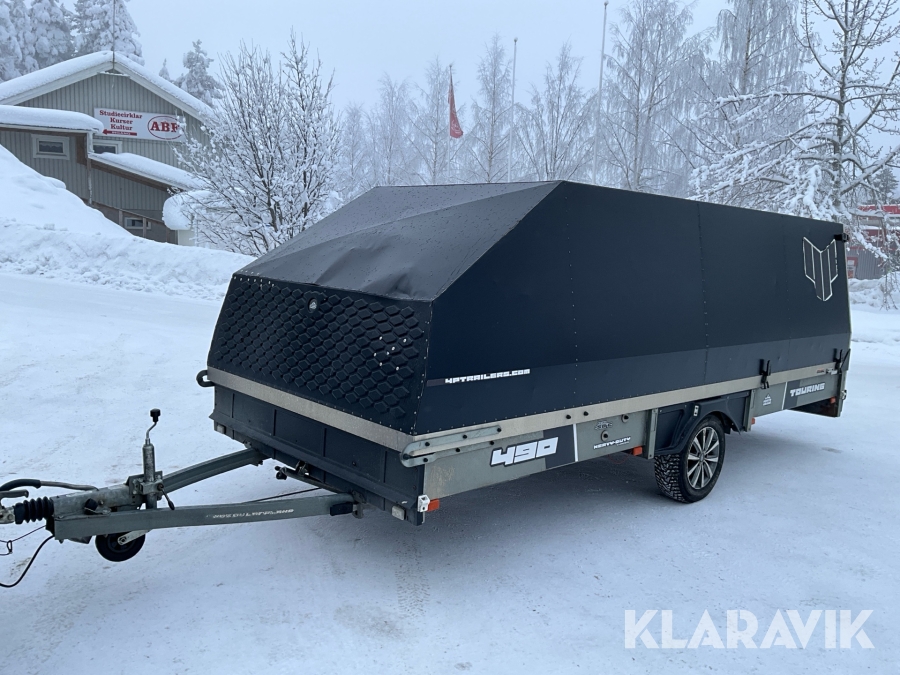 Personbilssläp North Grade 4P TOURING 490 TXI