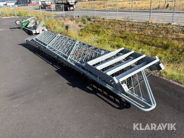 Ståltrappa galvad