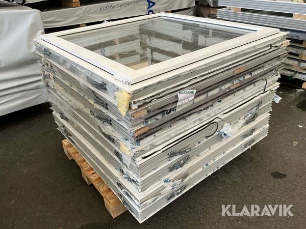 Plastfönster 8st