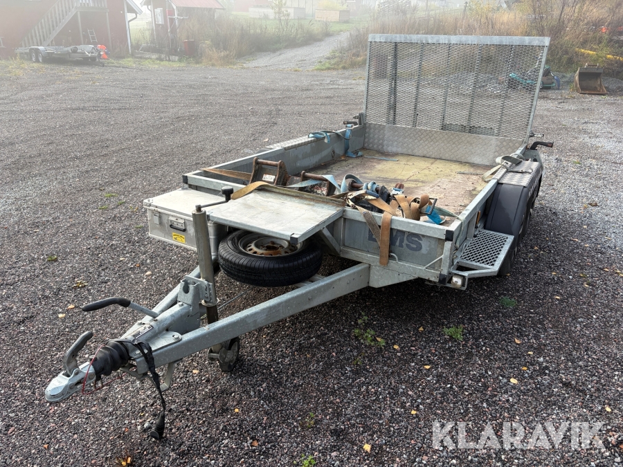 Maskinsläp Trailerfabriken 2700 kg