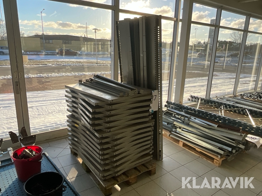 Lagerhyllor 30 hyllplan