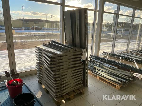 Lagerhyllor 30 hyllplan