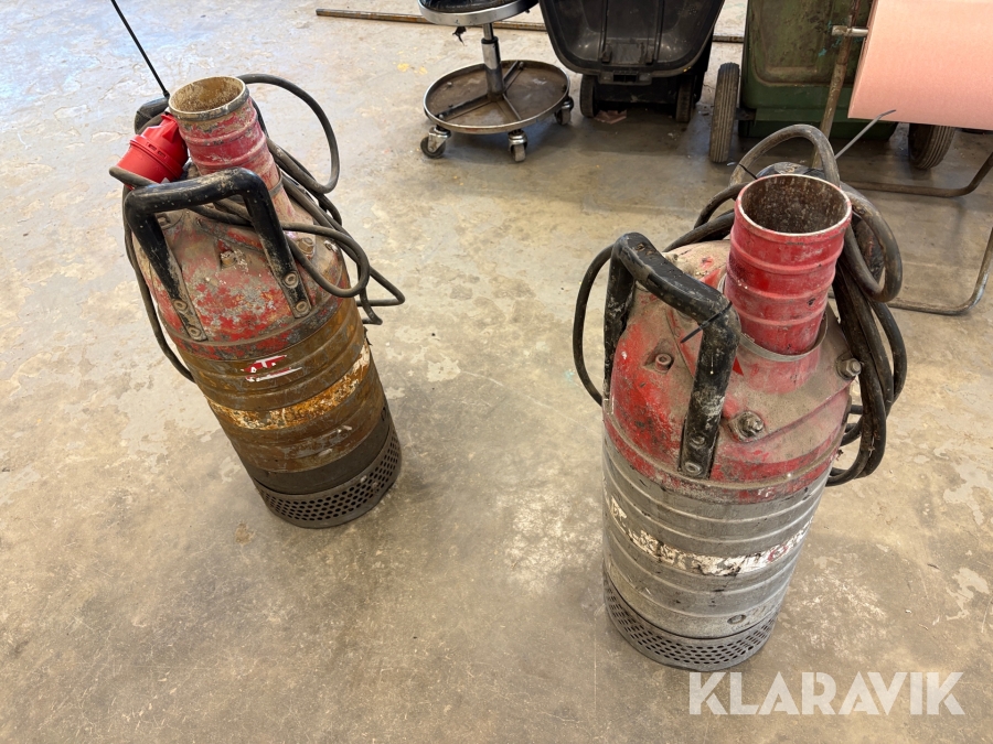 Dränkpumpar Grindex 2st