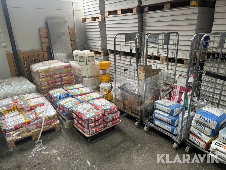 Stort parti med flytspackel, bruk och fix Sopro