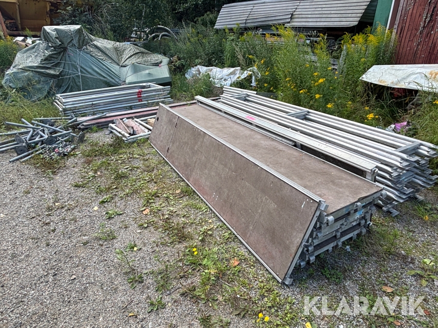 Komplett byggställning Altrad 120kvm