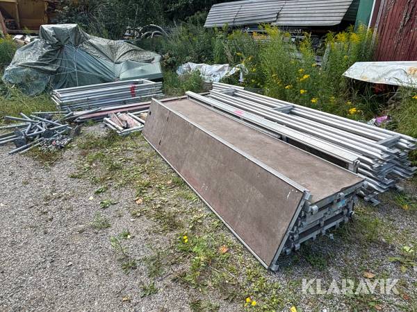 Komplett byggställning Altrad 120kvm