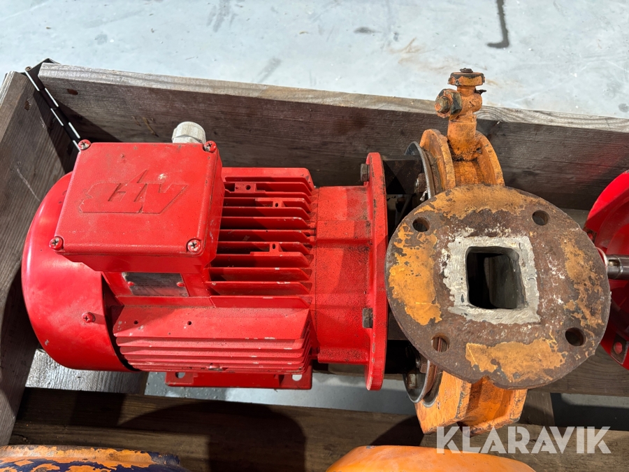 Foderpump Weda 112M/21-11 4kW med pumphus