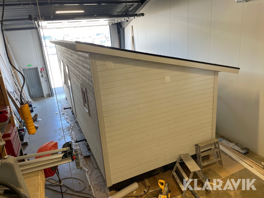 Attefallstuga nybyggd