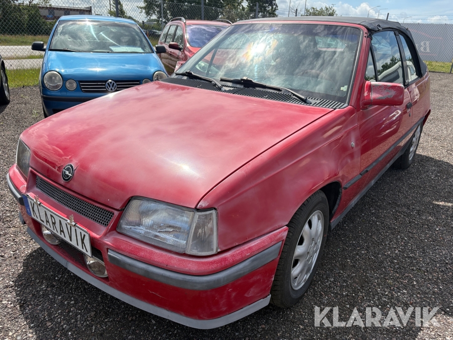 Opel Kadett Cabriolet 1.3 manuell, 75hk, 1992