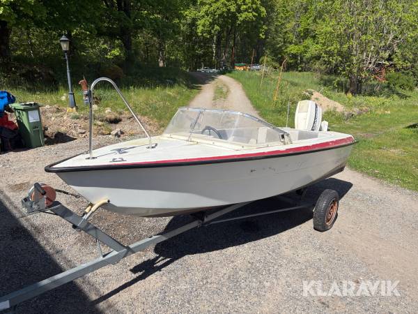 Motorbåt Babyliner Johnson 60hk med 30-kärra