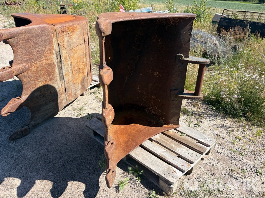 Tandad grävskopa Volvo S60 1,2m