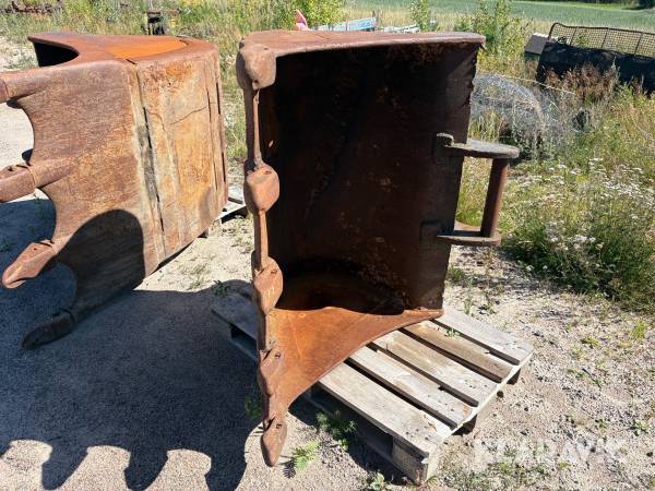 Tandad grävskopa Volvo S60 1,2m