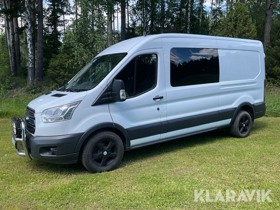 Transportbil Ford Transit 5-sitsig  350 2.2 TDCi SN Fordonsinredning