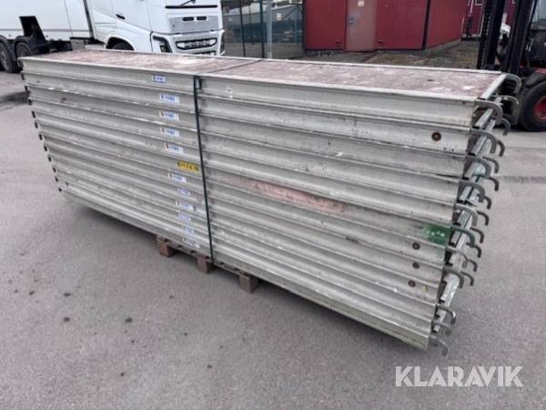 Krokplattformar Haki 12 st