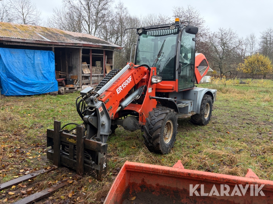 Hjullastare/Teleskoplastare Everun ER1500F