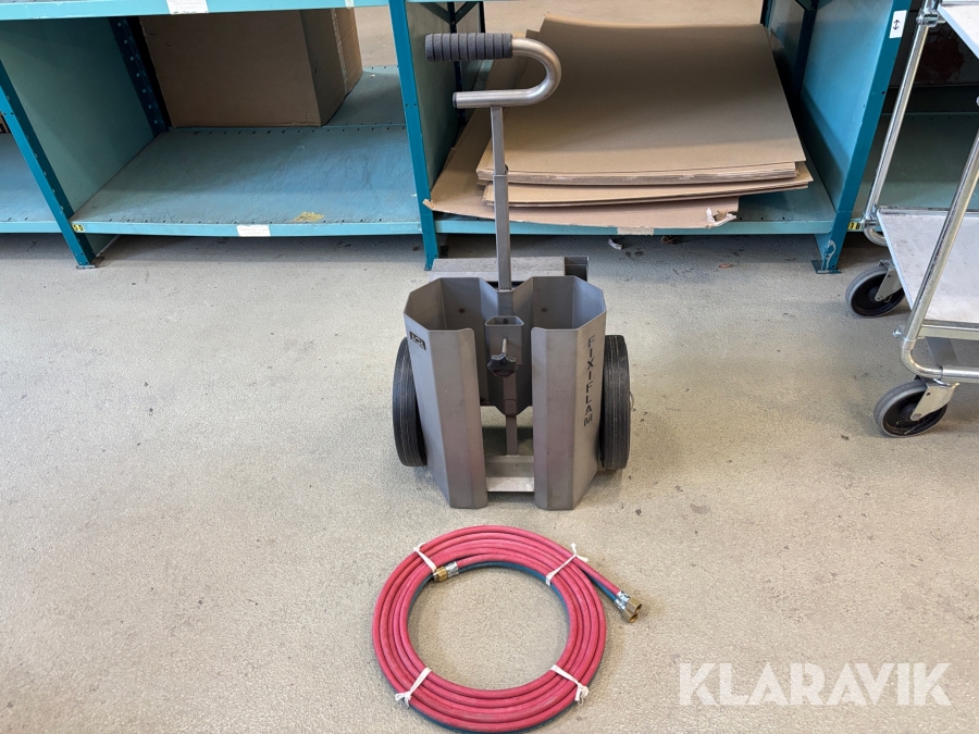 Svetskärra med koppling & slang AGA Flexiflame