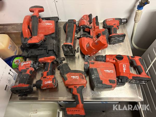 Vertygskit Hilti med batteri och laddare
