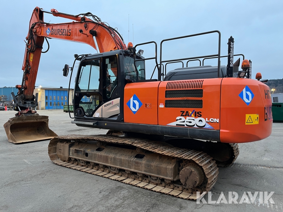 Grävmaskin Hitachi Zaxis 250 LCN