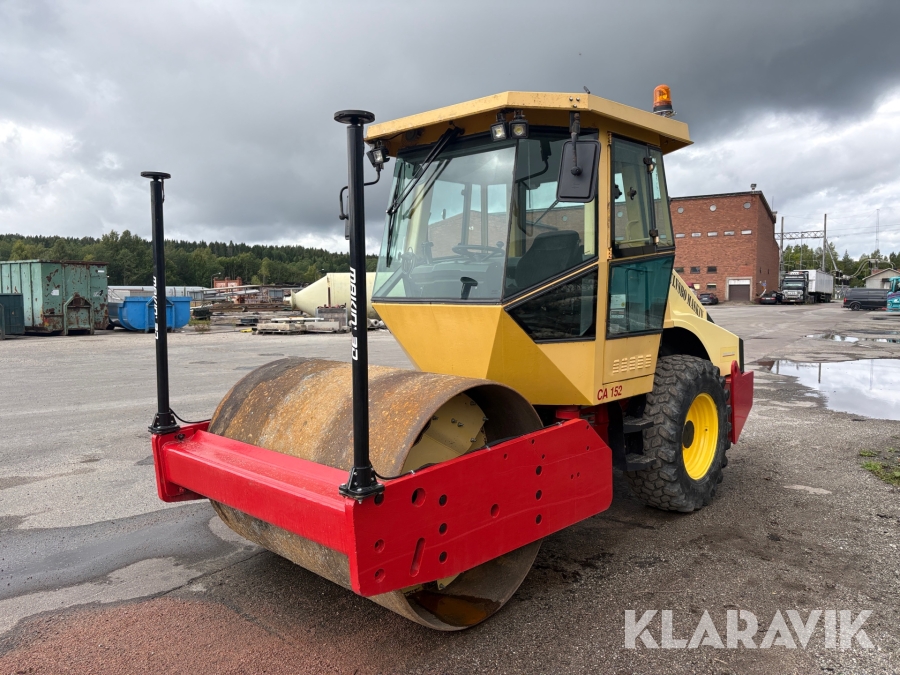 Vält Dynapac CA152D med Makins packningsdator