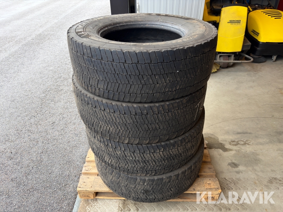 Lastbilsdäck Michelin 315/70R22,5 Drivdäck 4 st