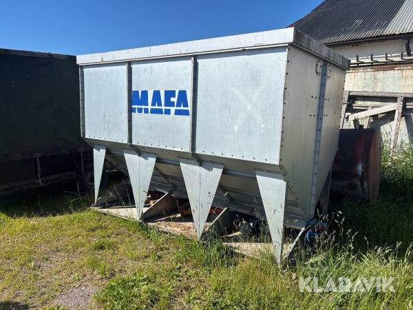 Pelletscontainer Mafa BS30 med motor & skruv