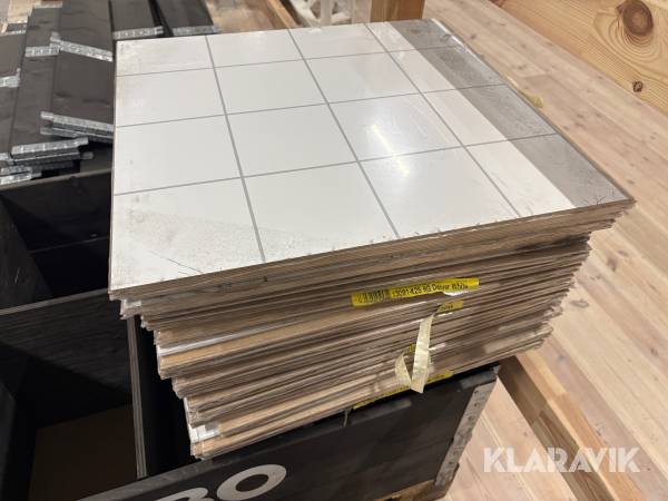 Köksskivor Fibo Kitchenboard Denver White 11x580x620mm, ca 12m2
