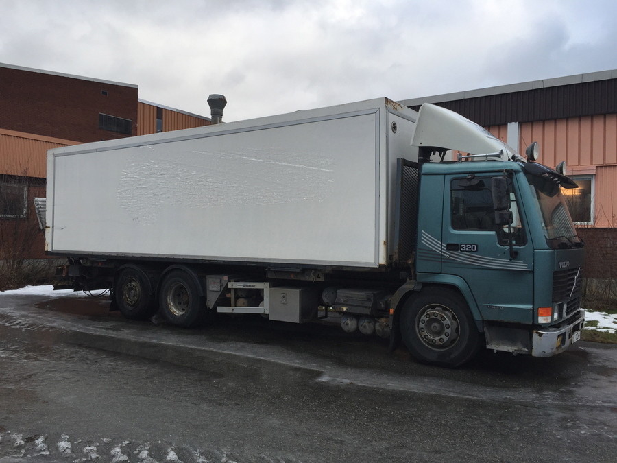 Lastbil Distributionsbil Fraktbil (Reparationsobjekt)