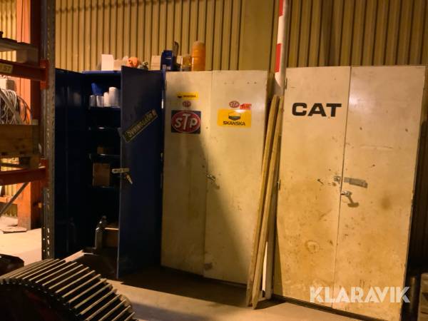 Verkstadsskåp 3st